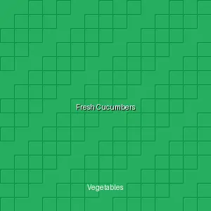 Fresh Cucumbers